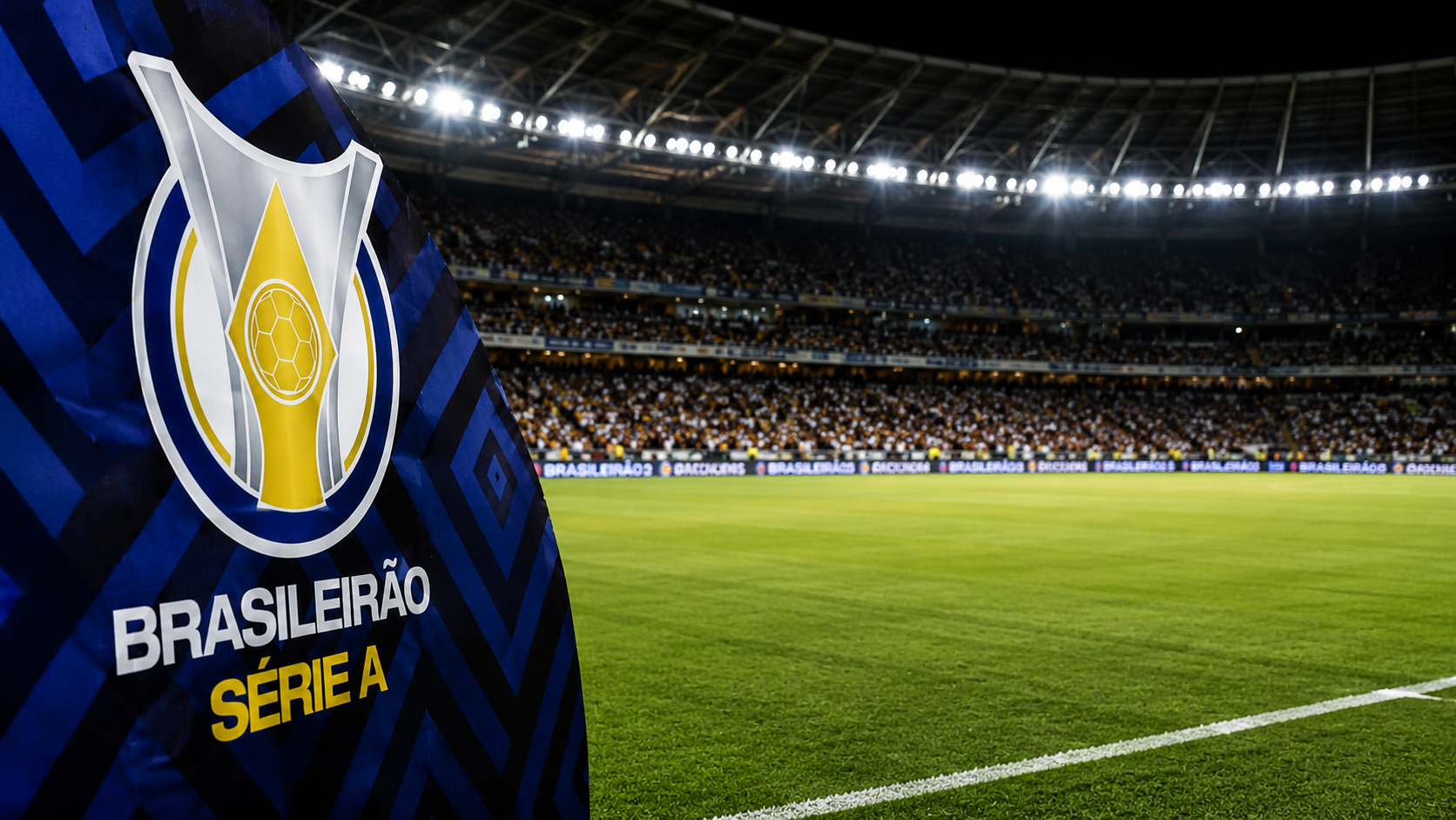 Tabela do Campeonato Brasileiro de 2026 com Palmeiras na liderança e Flamengo na segunda colocação