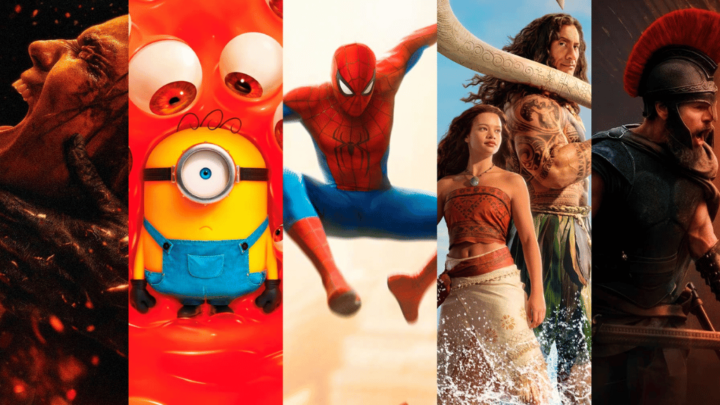 Montagem com filmes, séries e eventos culturais que estreiam em julho de 2026.