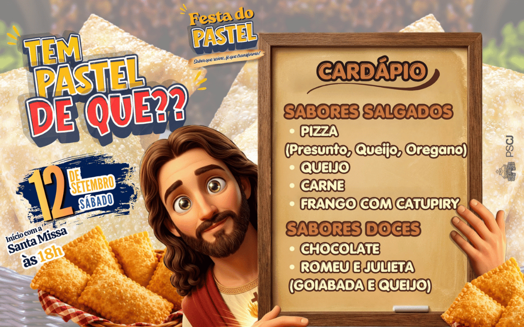 Festa do Pastel do Sagrado Coração é adiada para 26 de setembro em Umuarama