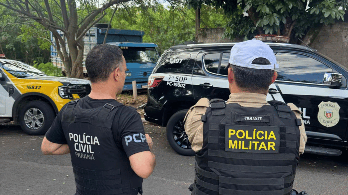 PM cumpre mandado de prisão em Umuarama