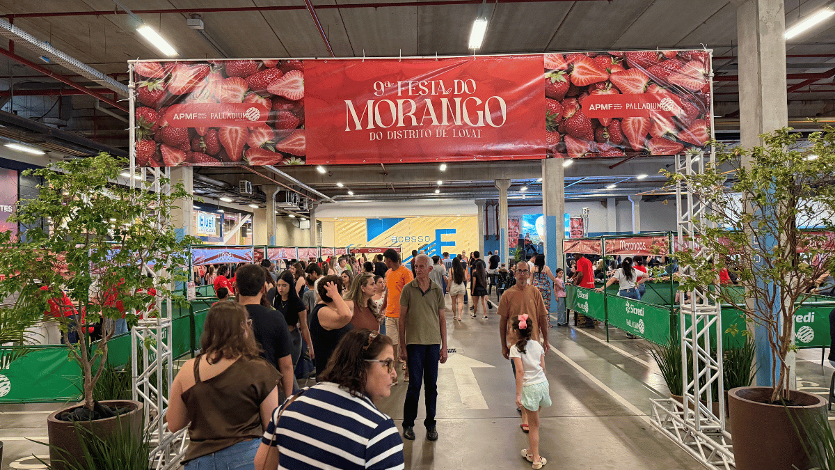 Festa do Morango aconteceu no Palladium em Umuarama