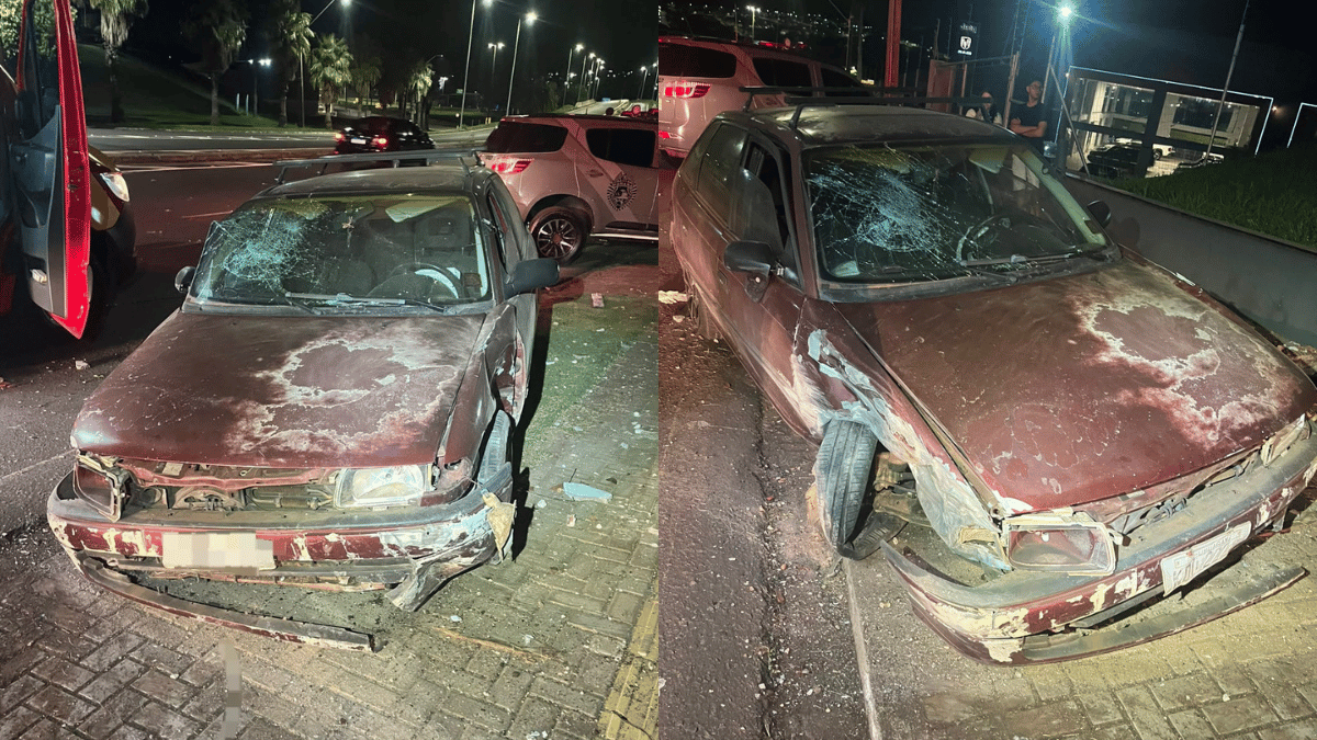 Acidente deixa motorista inconsciente na Tiradentes, em Umuarama