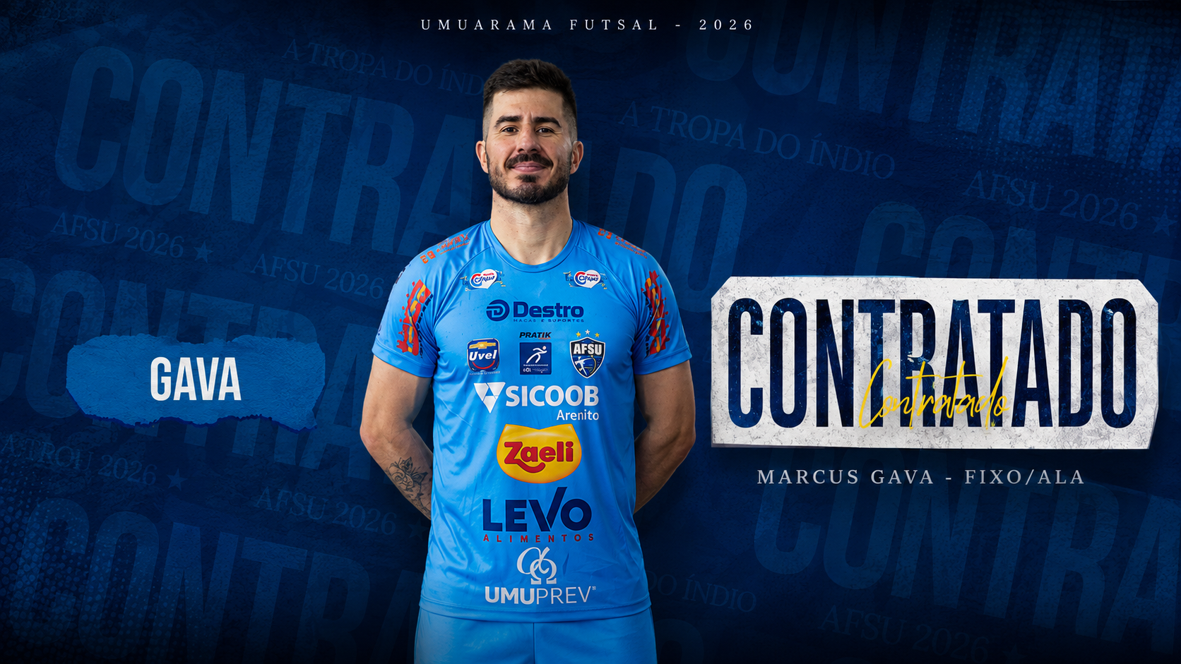 Marcus Gava retorna ao Umuarama Futsal para reta final