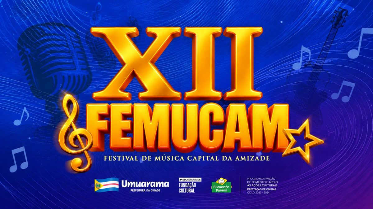 Femucam prorroga inscrições até dia 27 em Umuarama