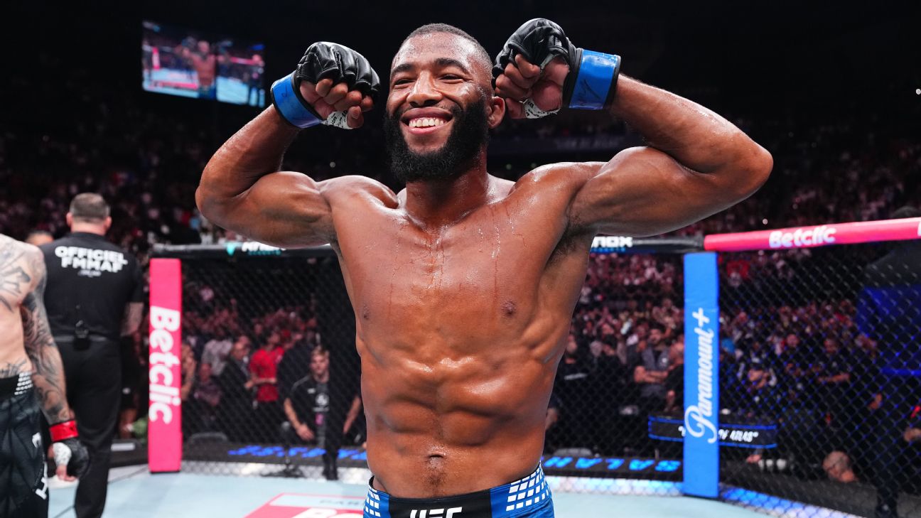 UFC Paris: Parnasse nocauteia Hooker na luta principal